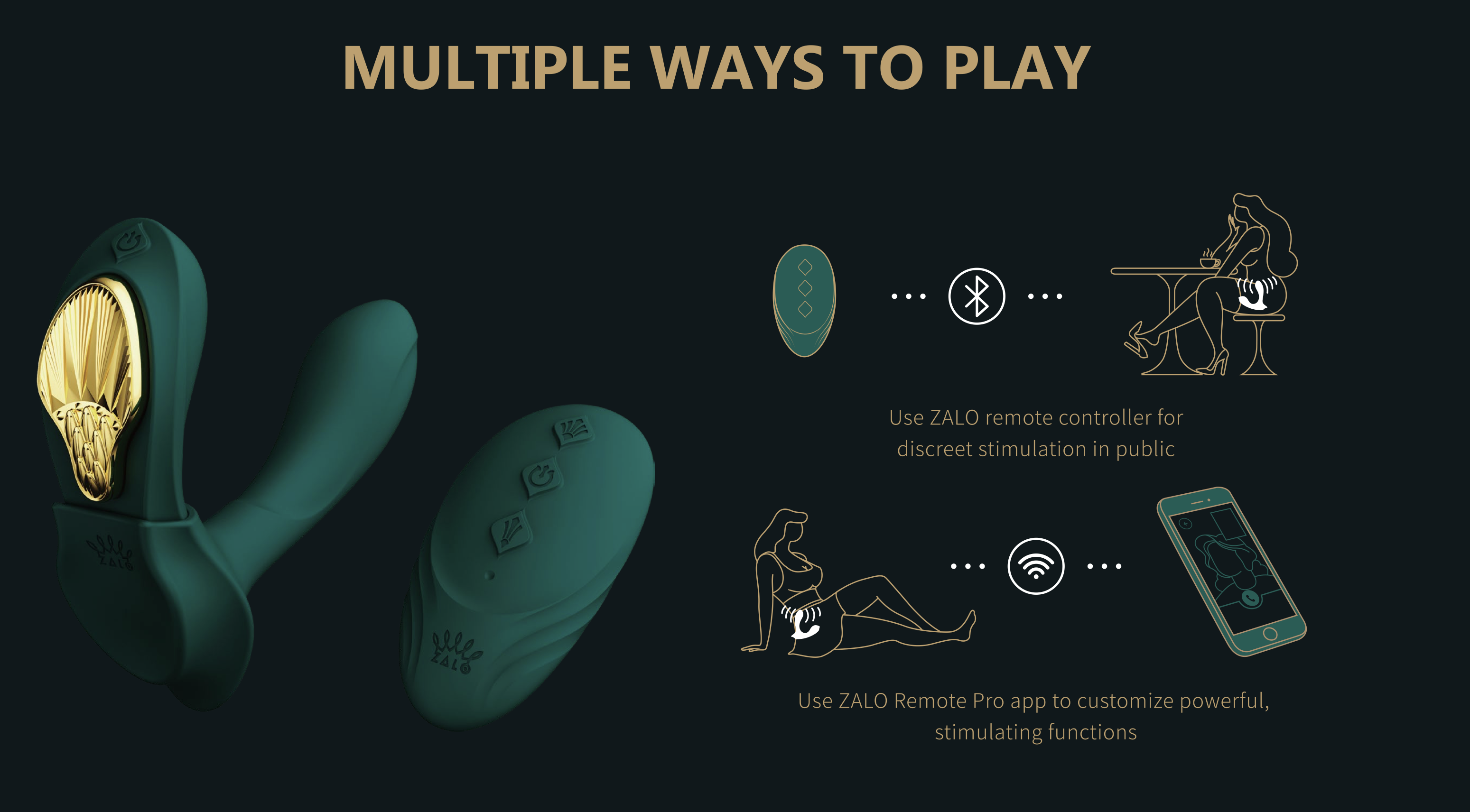 ZALO Aya Wearable Vibrator ZALO Aya Wearable Vibrator