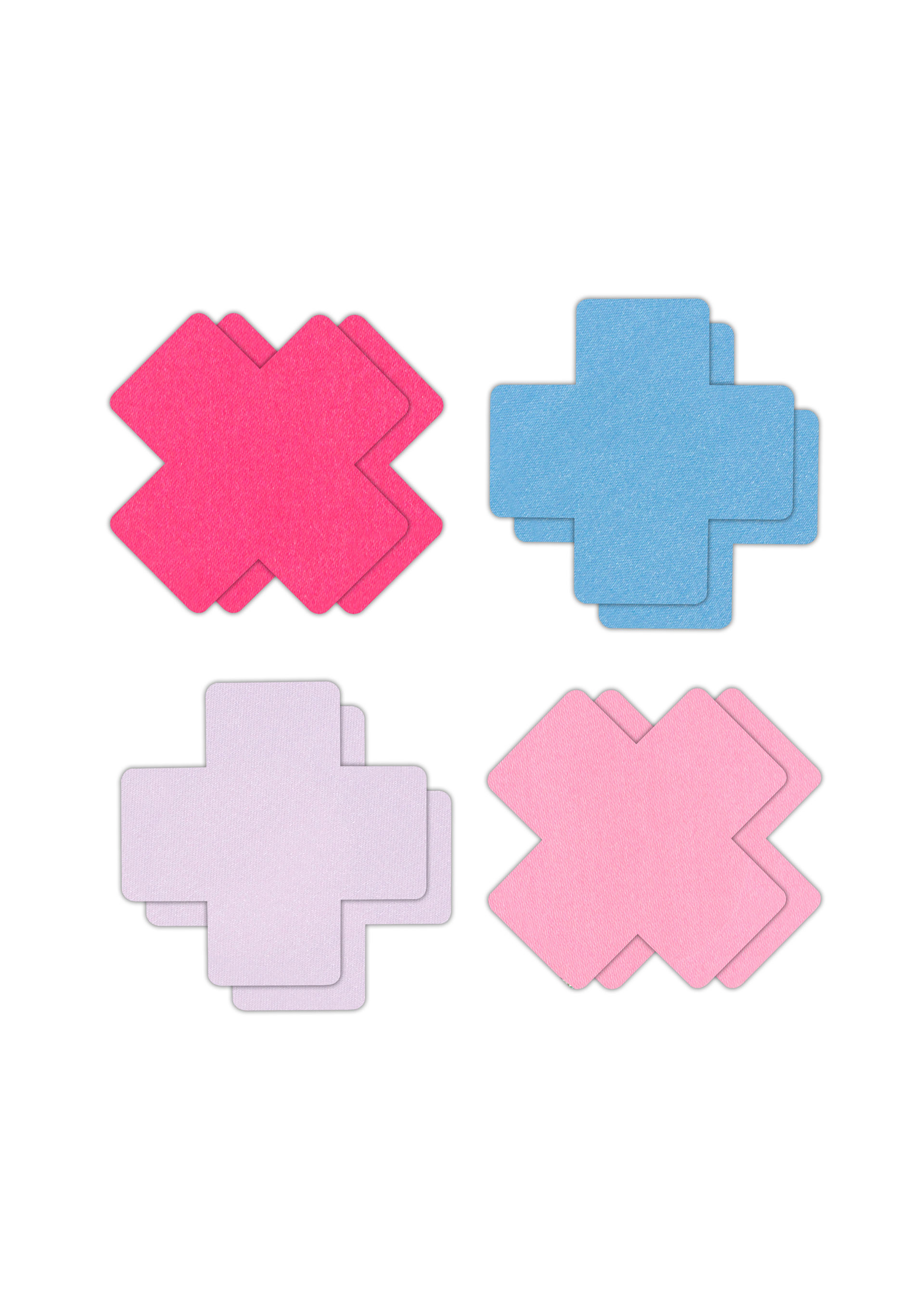 Pretty Pasties Cross II Assorted 4 Pair