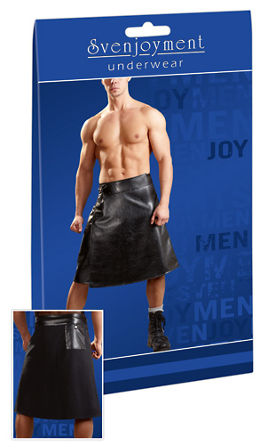 Svenjoyment Herren-Rock Lederimitat