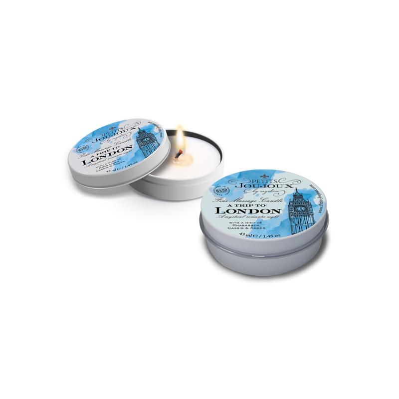 Petits Joujoux Massagekerze mini A trip to London