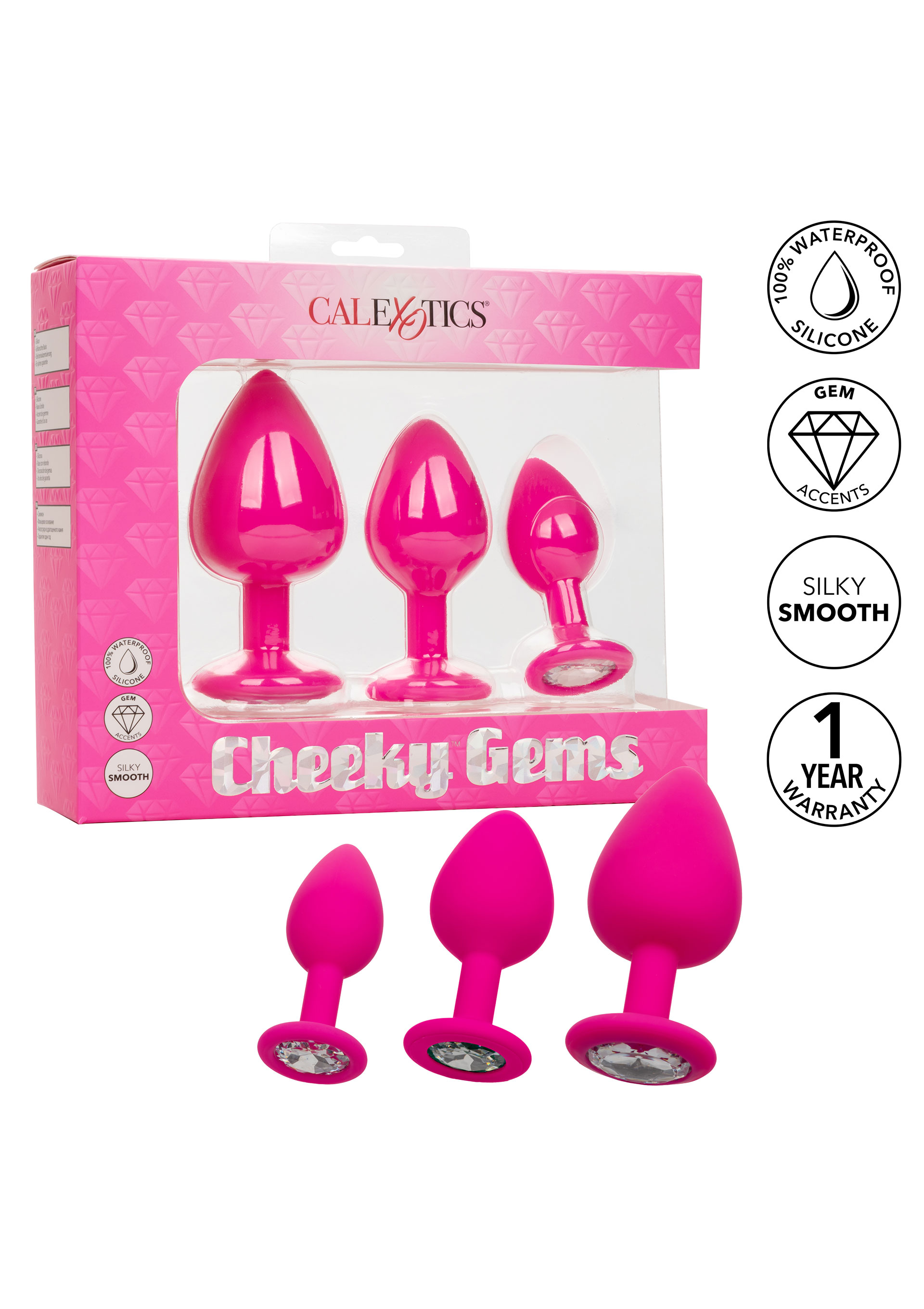 CalExotics Cheeky Gems 3er Set