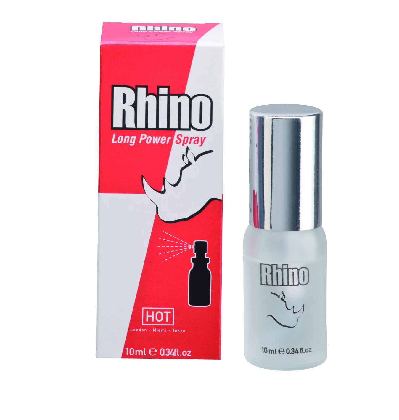 Hot Rhino Long Power Spray 10ml