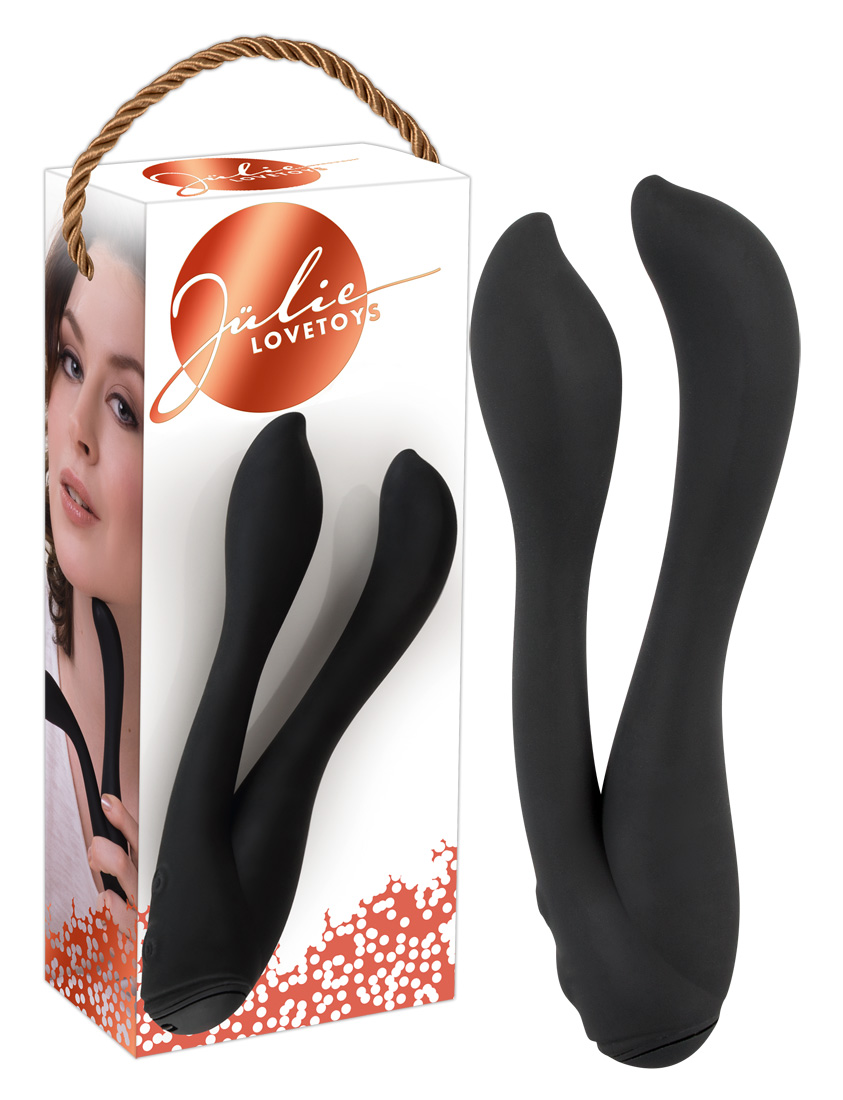 JÃ¼lie Doppelmotoriger Zweiarm-Vibrator