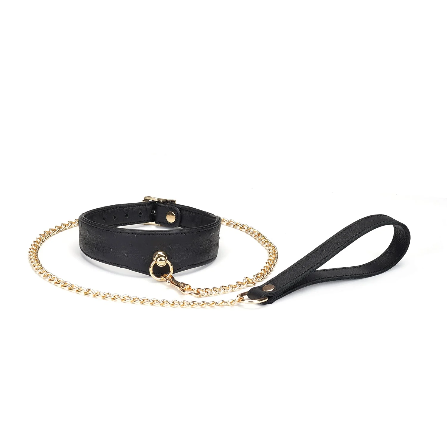 Liebe Seele Demon's Kiss - Halsband mit Leine (klein)