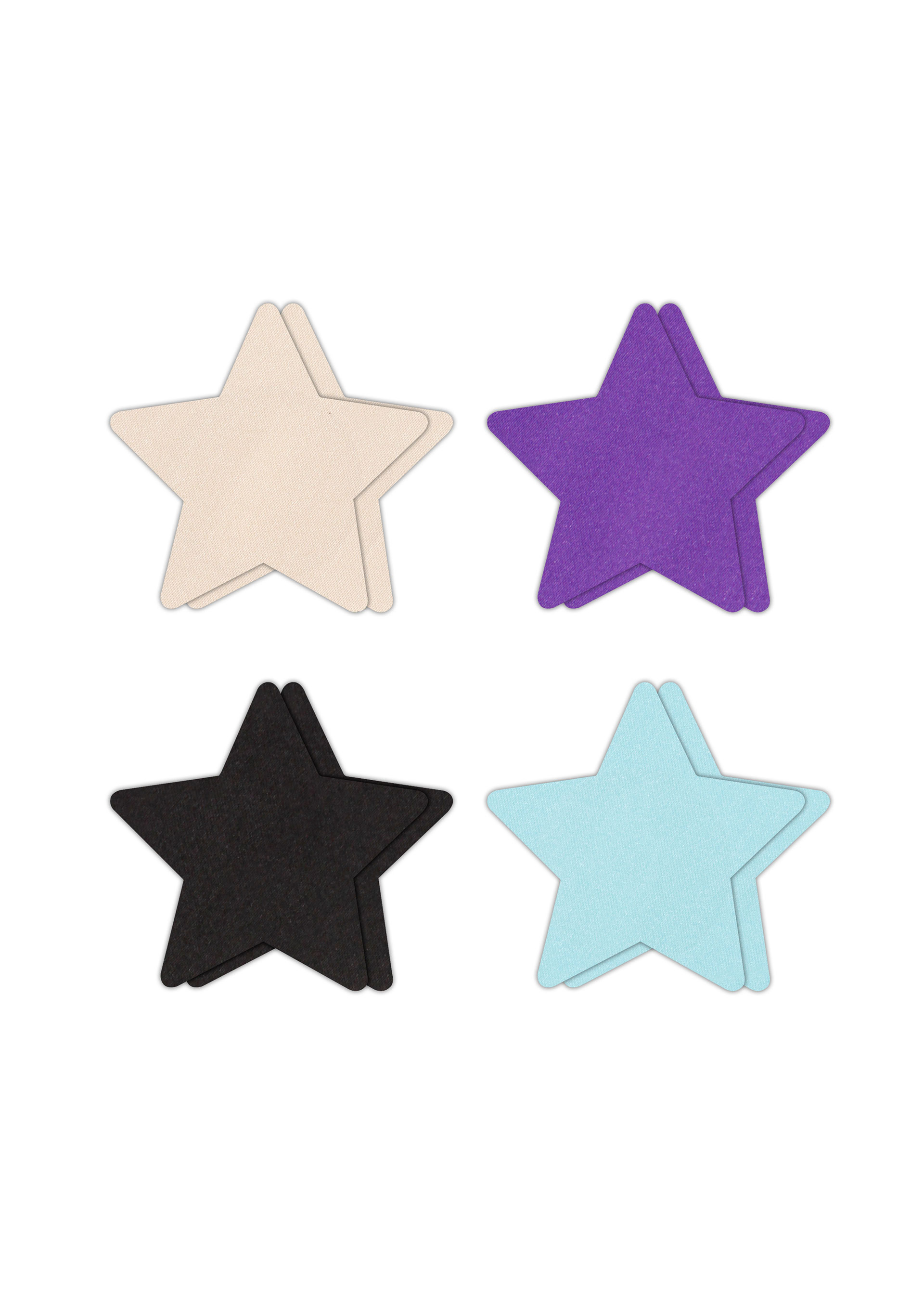 Pretty Pasties Star I Assorted 4 Pair