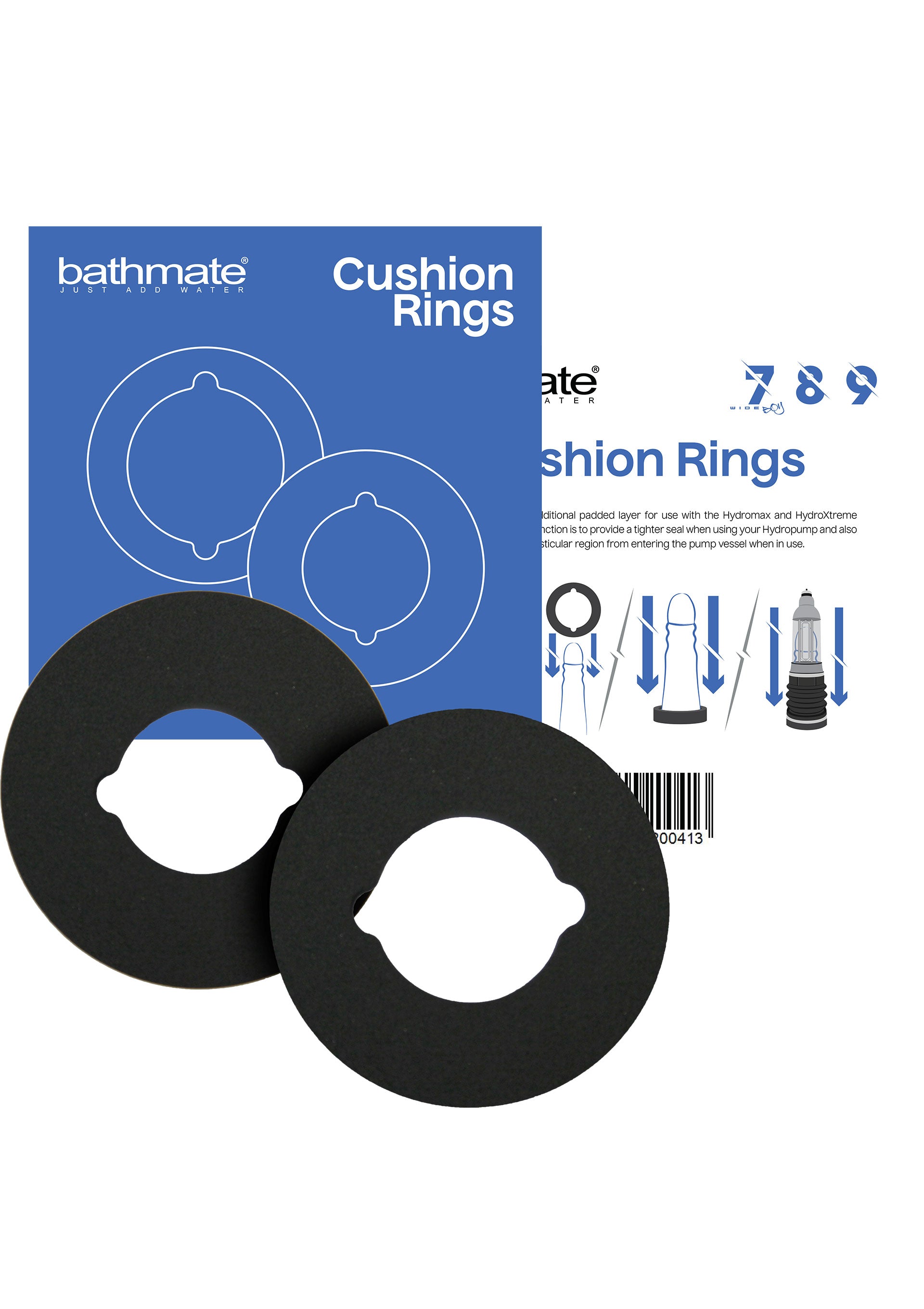 Bathmate Cushion Ringe für Hydromax 8/9
