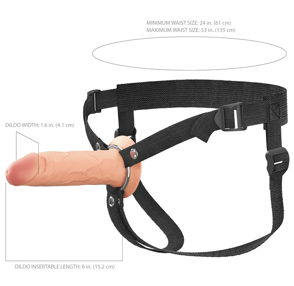 Fantasy x tensions Hollow Silicone Strap-on