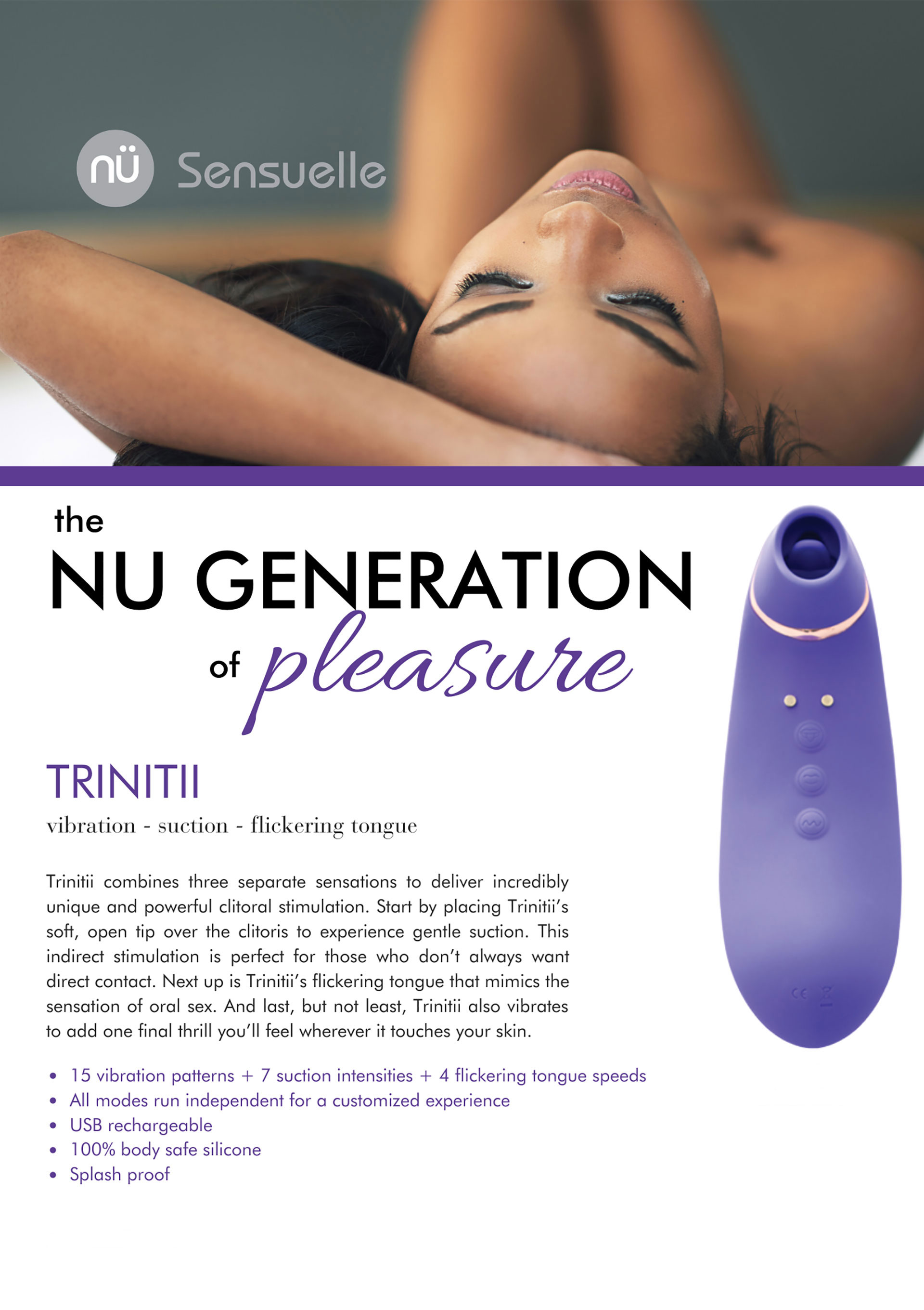 NS Novelties Trinitii 3in1 Tongue