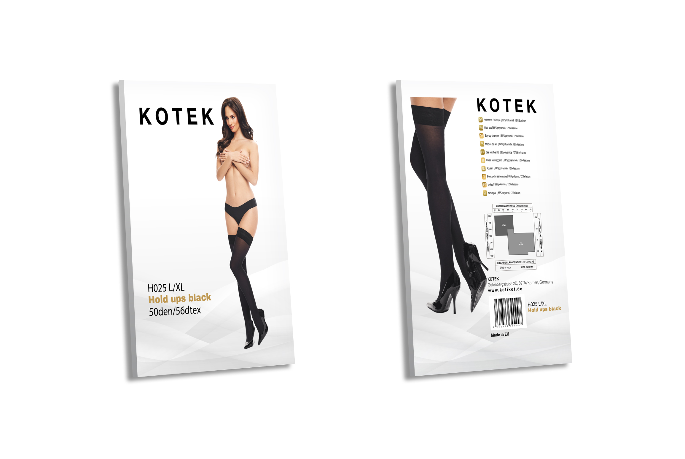 KOTEK Halterlose Strümpfe H025