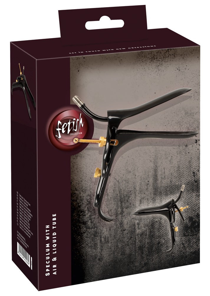 fetish Collection Speculum with Air & Liquid Tube