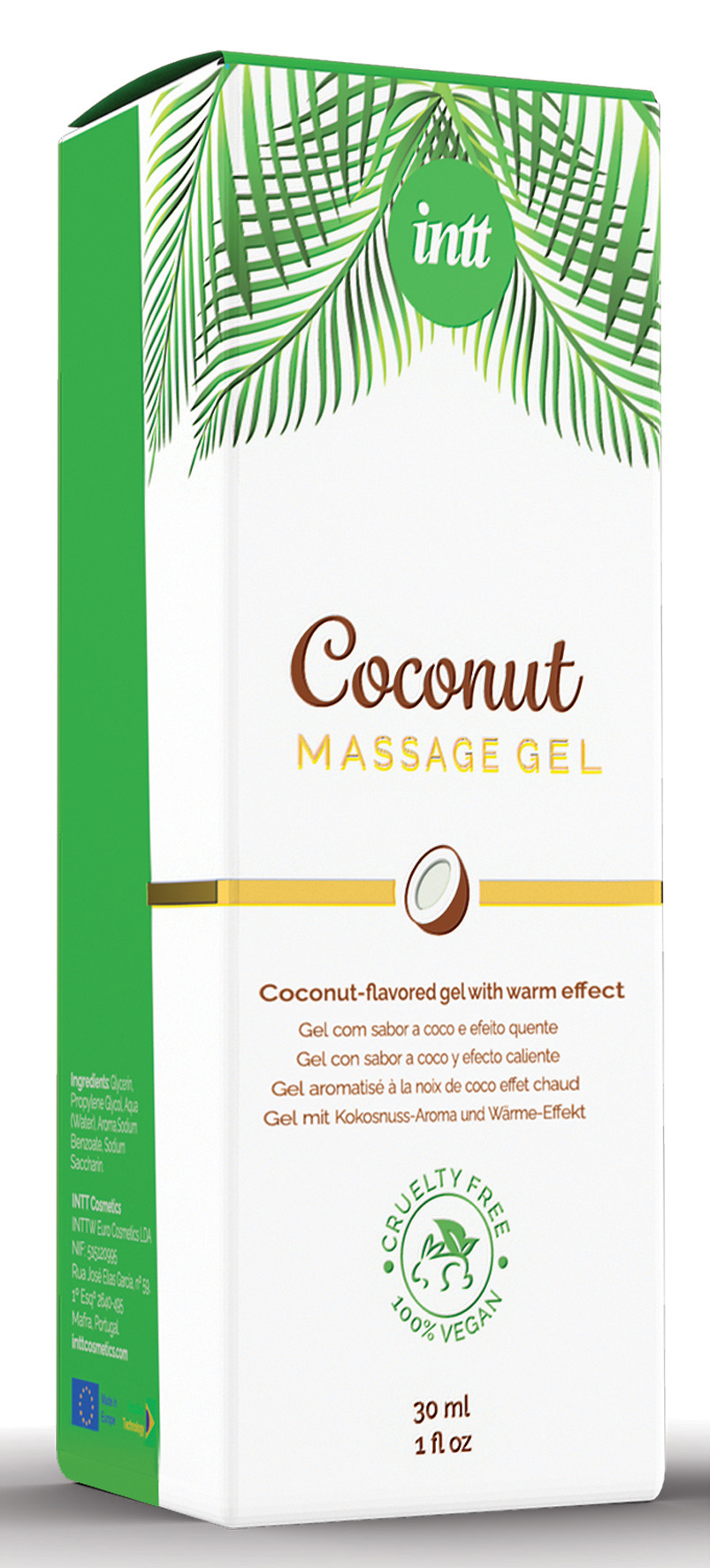 intt Massage Gel Coconut 30ml