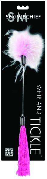 SPORTSHEETS Whip & Tickle pink/white