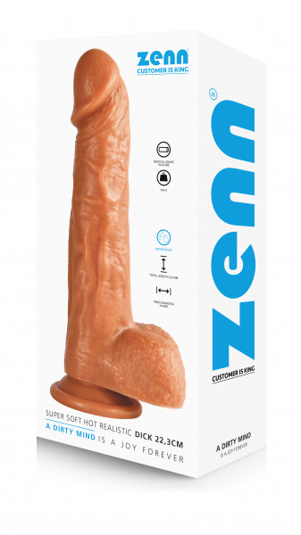 ZENN Super Soft Hot Realistic Dick 22,3cm