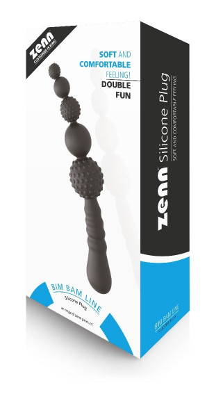 Zenn Silicone Dildo Analkette