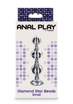 Anal Play by ToyJoy Diamond Star Beads