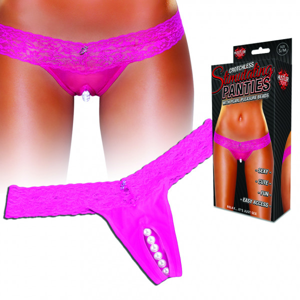 HUSTLER Stimulating Panties pink S/M