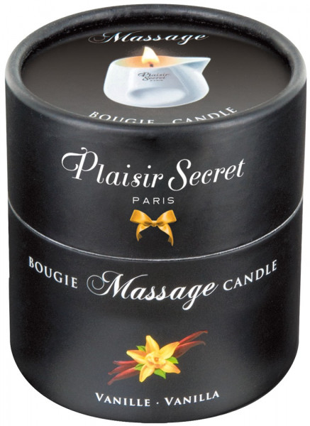 Plaisir Secret Massage Candle Vanille