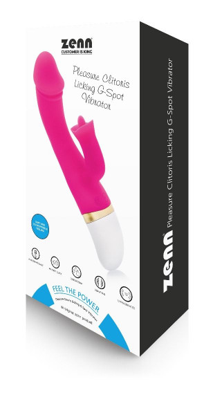 Zenn Pleasure Clitoris Licking G-Spot Rabbit Vibrator