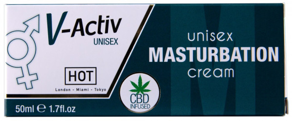 Hot V-Activ Unisex Masturbation Cream
