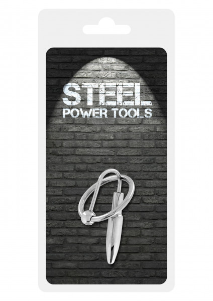 Steel Power Tools Penisplug W Glansring 28 mm