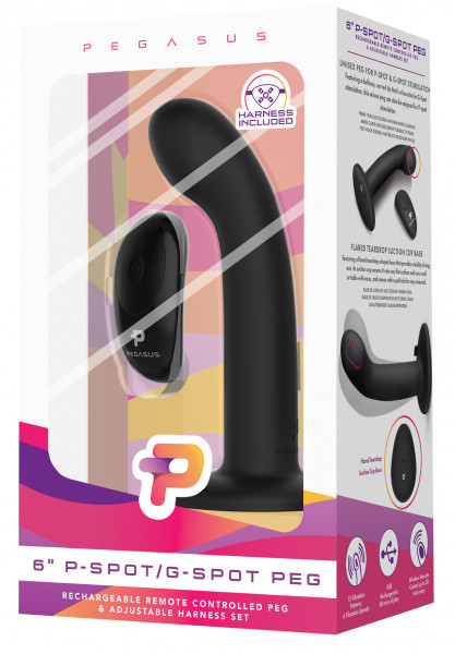 PEGASUS 6&quot; P-Spot/G-Spot Peg