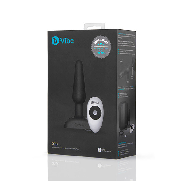 b-Vibe Trio Plug Black