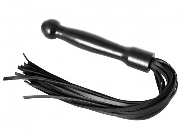 XXdreamSToys Leder-Peitsche m. Dildo Holzgriff