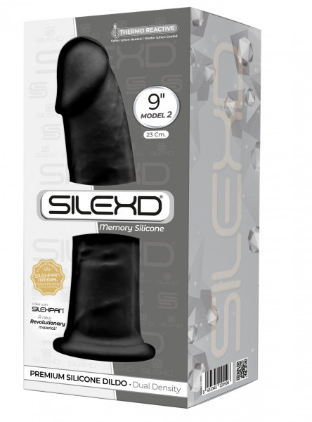 Silexd Dual Density Silicone Dildo Model 2