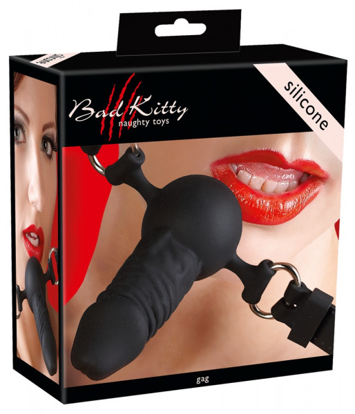 Bad Kitty Silikon-Knebel Dildo