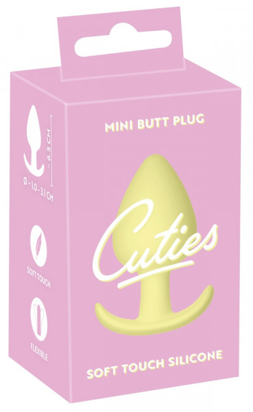 Cuties MiniButt Plug gelb