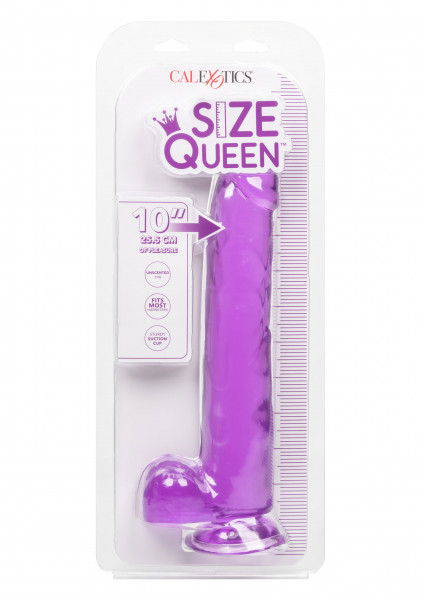 California Exotics Queen Size Dong 10 Inch lila