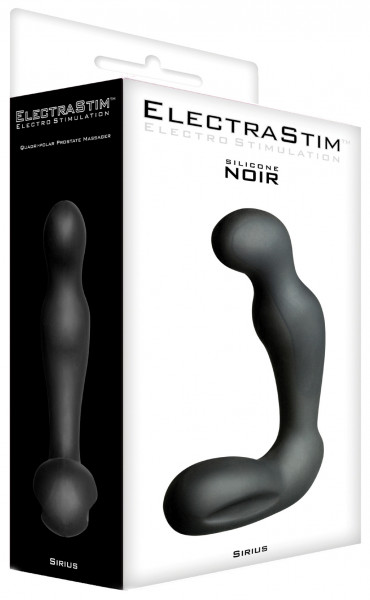 ElectraStim Silicone Noir Sirius Prostate Massager