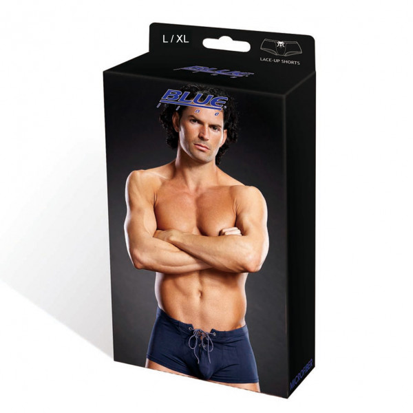 BLUE LINE Microfiber Lace-Up Trunk blau L/ XL