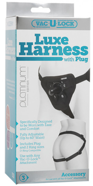 DOC JOHNSON VAC-U-LOCK Platinum Luxe Harness