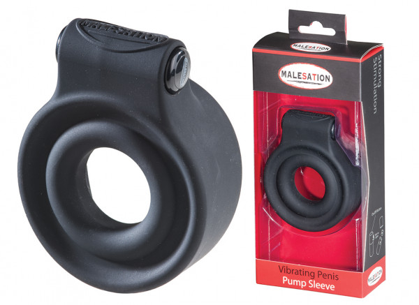 MALESATION Vibrating Penis Pump Sleeve