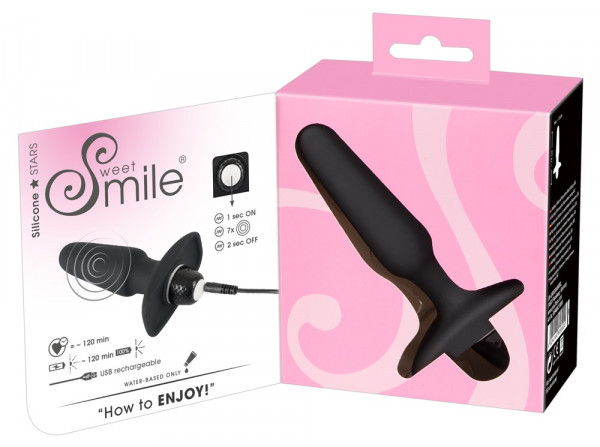 Sweet Smile Rechargeable Butt Plug