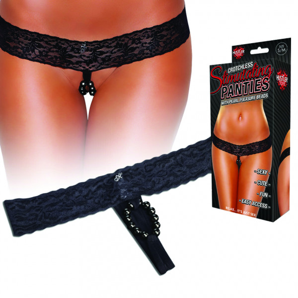 HUSTLER Stimulating Panties slim black S/M