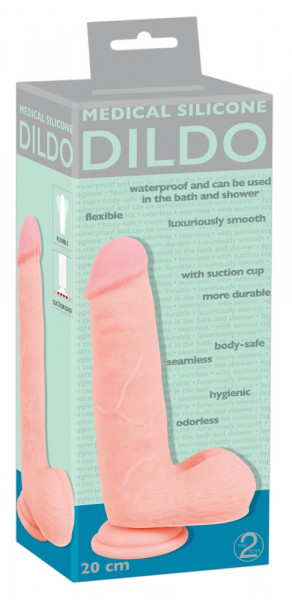 You2Toys Medical Silicone Dildo 20 cm