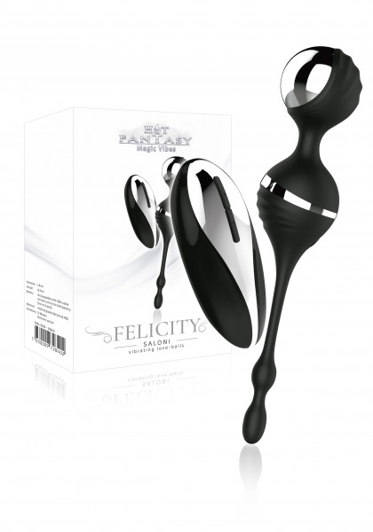 HOT FANTASY Felicity Saloni Vibrator Balls black