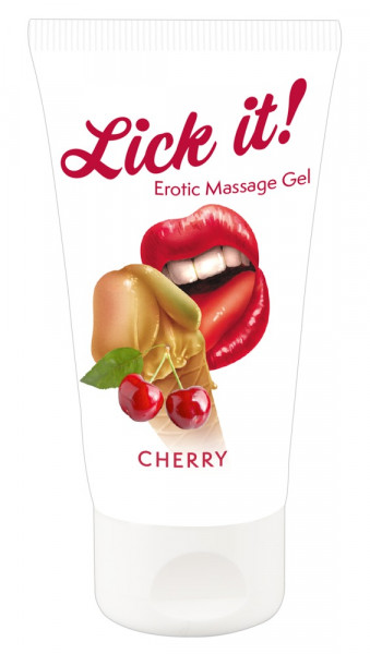 Lick it! Erotic Massage Gel Cherry