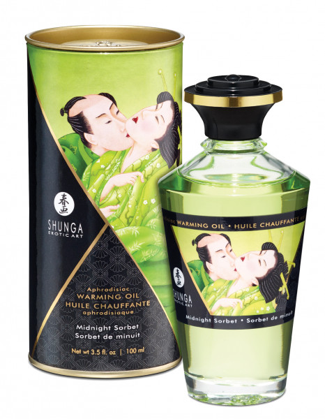 SHUNGA Aphrodisiac Warming Oil Midnight Sorbet 100ml