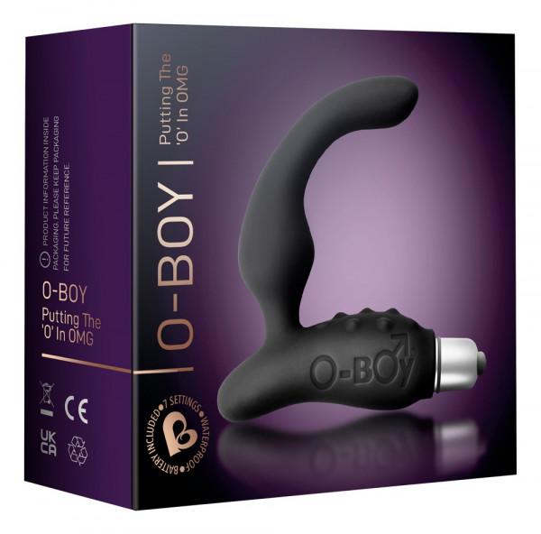 ROCKS OFF O-Boy Silikon-Vibrator black