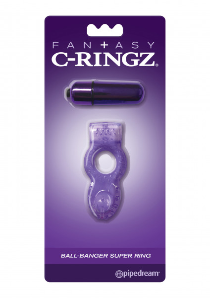 Fantasy C-Ringz Ball Banger Super lila