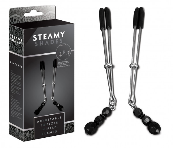 STEAMY SHADES Adjustable Tweezer Nipple Clamps