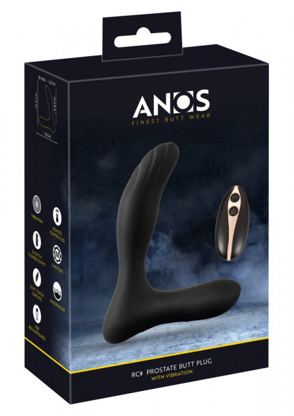 Anos RC Prostate Plug + Vibration