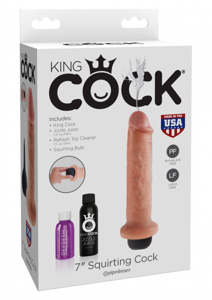 King Cock Squirting Cock 7 Inch