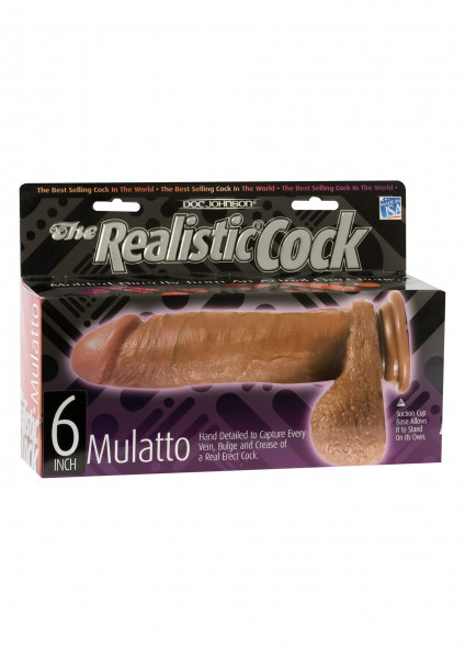 DOC JOHNSON The Realistic Cock 6 inch braun
