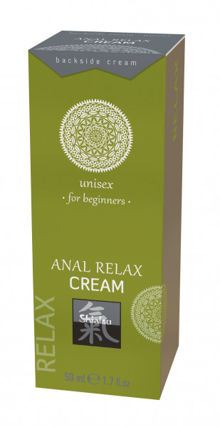 SHIATSU Anal relax cream beginners 50ml