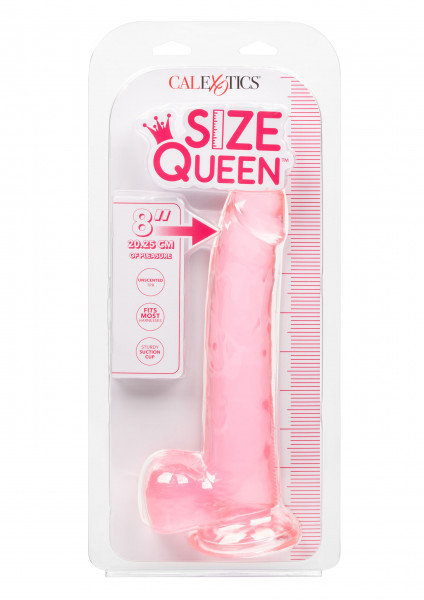 California Exotics Queen Size Dong 8 Inch pink