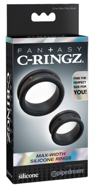 Fantasy C-Ringz Max-Width Silicone Rings